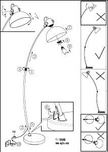 Manuale Eglo 33802 Lampada