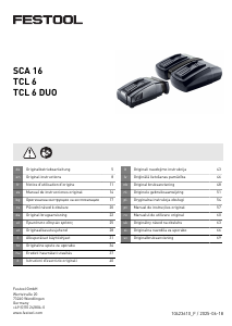 Instrukcja Festool TCL 6 Ładowarka akumulatorów