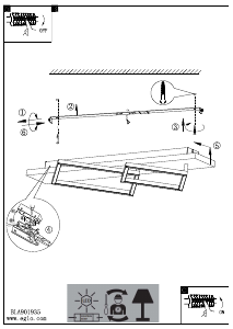 Priručnik Eglo 901929 Svjetiljka