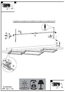Manuale Eglo 901931 Lampada