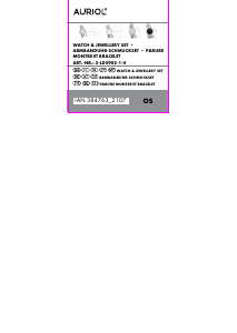 Manuál Auriol IAN 384763 Hodinky