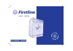Mode d’emploi Firstline FL-1003CVA Lave-linge