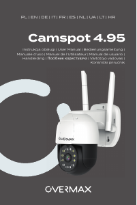 Vadovas Overmax Camspot 4.95 IP kamera