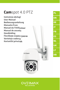 Посібник Overmax Camspot 4.0 PTZ IP-камера