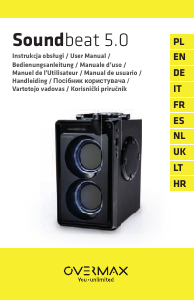 Priručnik Overmax Soundbeat 5.0 Zvučnik