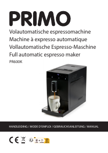 Mode d’emploi Primo PR600K Machine à expresso