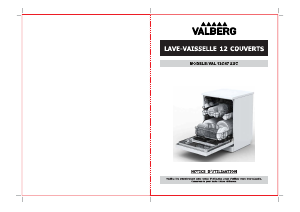 Mode d’emploi Valberg VAL 12C47 SSC Lave-vaisselle