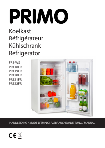 Mode d’emploi Primo PR122FR Réfrigérateur