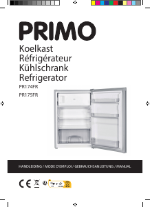 Mode d’emploi Primo PR174FR Réfrigérateur