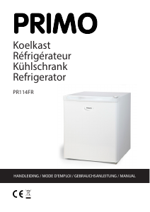 Mode d’emploi Primo PR114FR Réfrigérateur