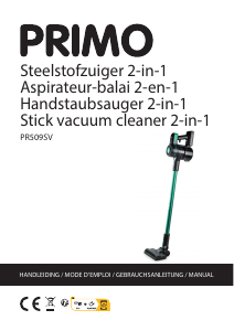 Mode d’emploi Primo PR509SV Aspirateur