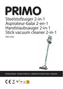 Mode d’emploi Primo PR510SV Aspirateur