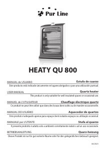 Manual de uso Pur Line QU 800 Calefactor