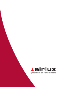 Bruksanvisning Airlux AHBS960BK Köksfläkt