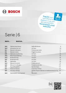 Instrukcja Bosch MAFS2671 Serie 6 Frytkownica