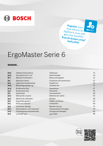 Instrukcja Bosch MSM6M831 ErgoMaster Serie 6 Blender ręczny