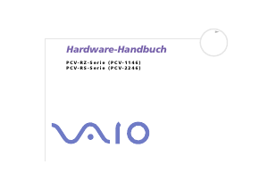 Bedienungsanleitung Sony PCV-RZ504 Vaio Desktop