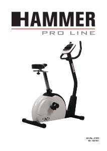 Bedienungsanleitung Hammer 4100 HX7 Heimtrainer