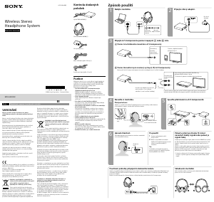 Manuál Sony MDR-HW300K Sluchátka