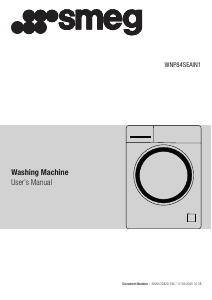 Bruksanvisning Smeg WNP84SEAIN1 Tvättmaskin