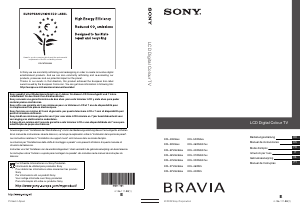 Manuale Sony Bravia KDL-52V5500 LCD televisore