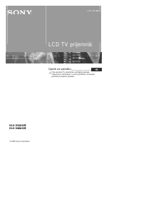 Priručnik Sony Bravia KLV-V32A10E LCD televizor