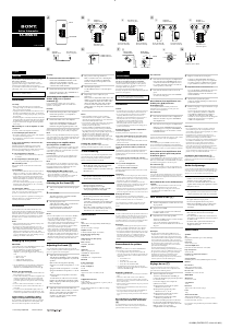 Manuale Sony SA-WM200 Subwoofer