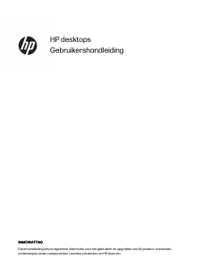 Handleiding HP OmniDesk M03-0000nb Desktop