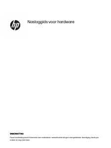 Handleiding HP OMEN GT22-3100nb Desktop