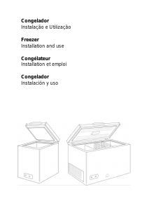 Manual de uso Rommer CH 575 T Congelador