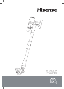 Прирачник Hisense HVC6664BK Правосмукалка