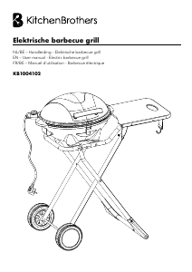 Mode d’emploi KitchenBrothers KB1004102 Barbecue
