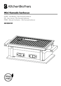Bruksanvisning KitchenBrothers KB1004101 Utegrill