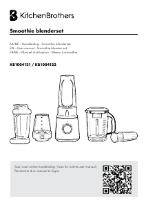 Bruksanvisning KitchenBrothers KB1004122 Blender
