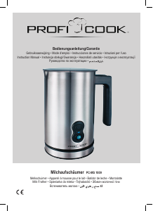 Handleiding Proficook PC-MS 1009 Melkopschuimer