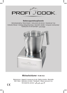 Bedienungsanleitung Proficook PC-MS 1032 Milchaufschäumer