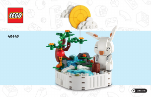 Vadovas Lego set 40643 Holiday & Events Mėnulio kiškis