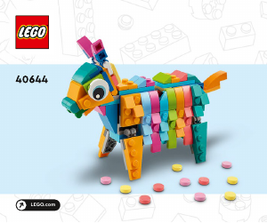 Vadovas Lego set 40644 Holiday & Events Pinjata