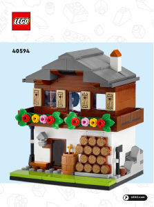 Manuale Lego set 40594 Promotional Case del mondo 3