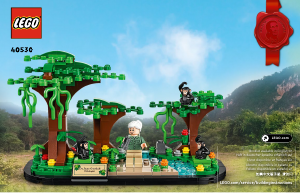 Manual Lego set 40530 Promotional Jane Goodall tribute