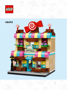 Manuál Lego set 40692 Promotional Cukrárna