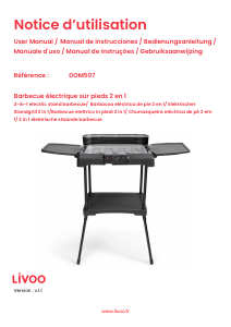 Handleiding Livoo DOM507 Barbecue