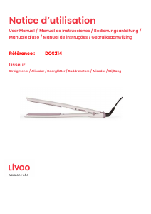 Mode d’emploi Livoo DOS214 Lisseur