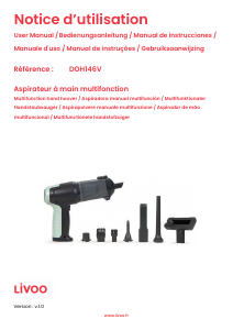 Manual de uso Livoo DOH146V Aspirador de mano