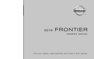 Manual Nissan Frontier (2016)