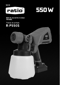 Manual de uso Ratio R-P550S Sistema de pintura