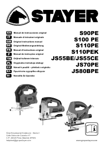 Instrukcja Stayer S 100 PE Wyrzynarka