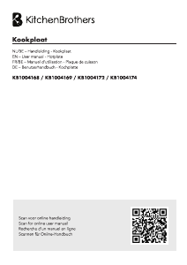 Mode d’emploi KitchenBrothers KB1004172 Table de cuisson