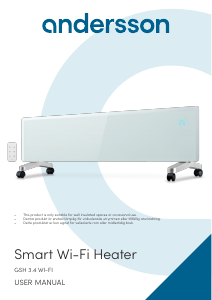 Handleiding Andersson GSH 3.4 Wi-Fi Kachel