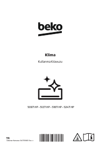 Kullanım kılavuzu BEKO 50971 HP Klima